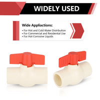 1" CPVC Ball Valve (Solvent)