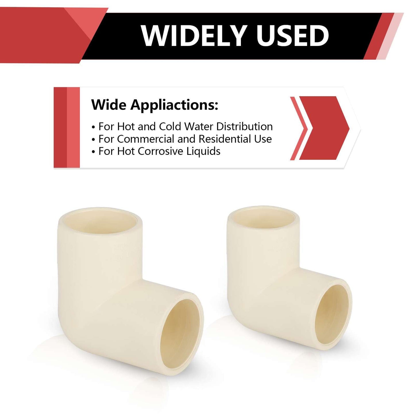 1" CPVC CTS 90° Elbow (Socket)
