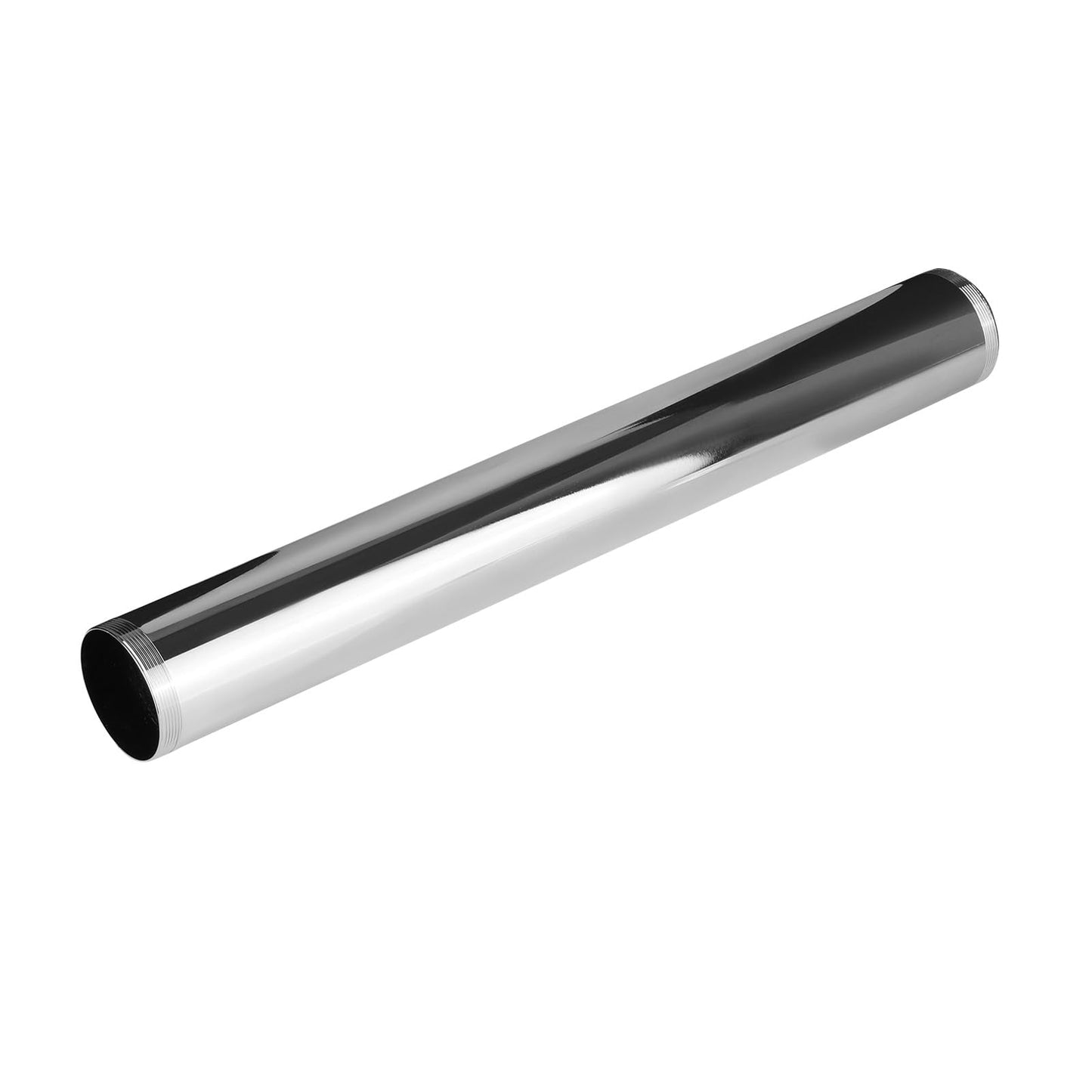 1-1/2" x 12" Double End Threaded Extension Tailpiece, 20GA, Chrome Plated Brass
