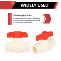 3/4" CPVC Ball Valve (Solvent) Plumbingsell