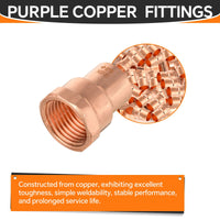 1/2" C x FNPT Copper Female Adapter Plumbingsell