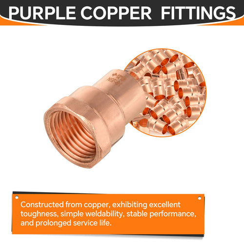 1/2" C x FNPT Copper Female Adapter Plumbingsell