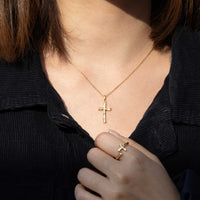 Liquid Cross Necklace vanimy