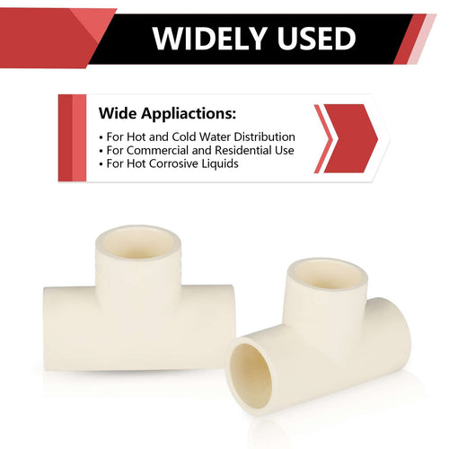 3/4" CPVC CTS Tee (Socket)