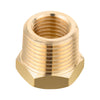 1/4" MNPT x 1/8" FNPT Brass Reducing Connector