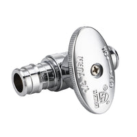 10 Pcs 1/2" x 1/2" PEX Expansion Straight Stop Valve, 1/4 Turn (Lead Free) Plumbingsell