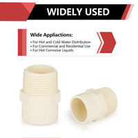 1" CTS CPVC Male Adapter (MIPT x Socket)