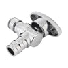 1/2" x 1/2" PEX Expansion Angle Stop Valve, 1/4 Turn (Lead Free) Plumbingsell