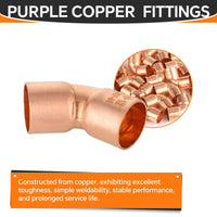 1/2" 45º Copper Elbow Plumbingsell