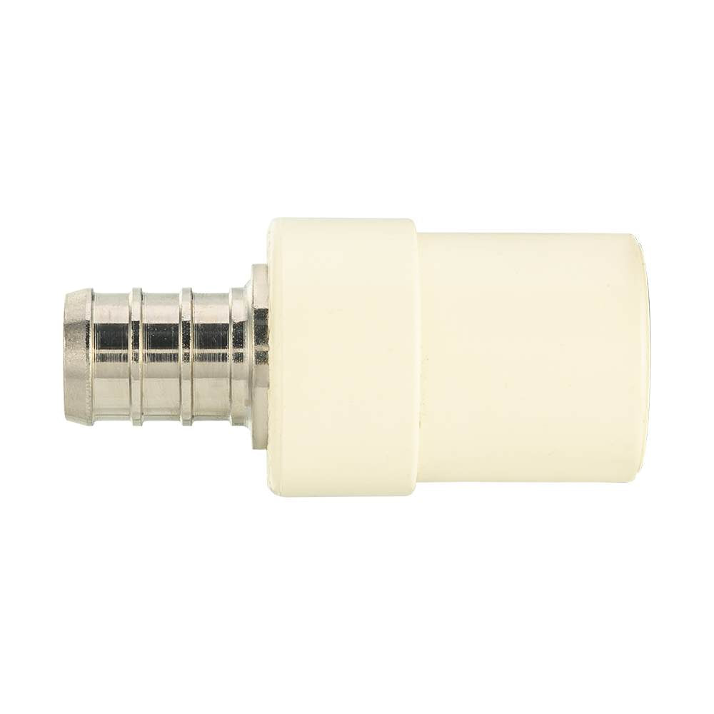 PEX-B Crimp 1/2" PEX x 1/2" CPVC Coupling (Lead Free)