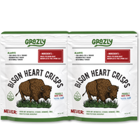 Bison Heart Crisps - 100% Grass-Fed/Finished