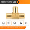 PEX-B Crimp 1" PEX x 1" PEX x 1" PEX Tee (Lead Free) Plumbingsell