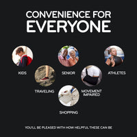 Black Flat Elastic Stretch Shoe Laces The Original Stretchlace