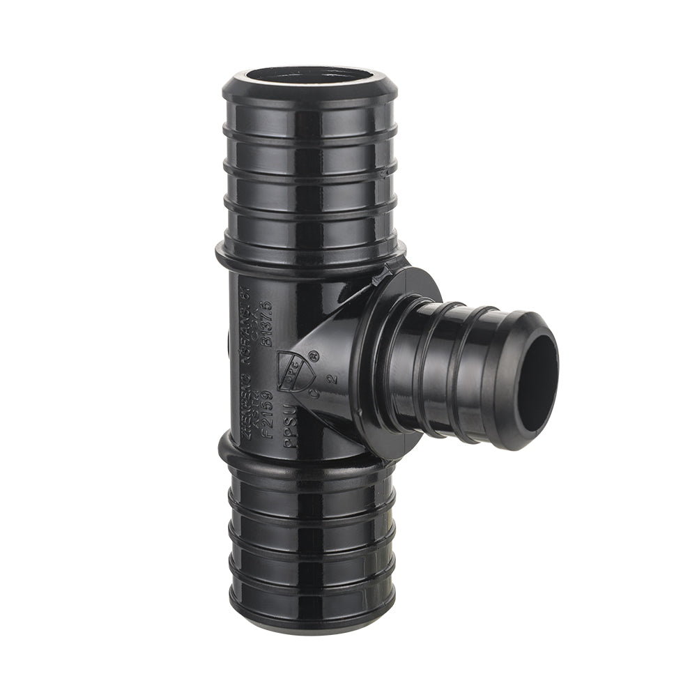 PEX-B Crimp 3/4" x 3/4" x 1/2" PPSU Tee