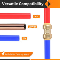 1/2" x 1/2" F Push FIt Female Adapter Plumbingsell