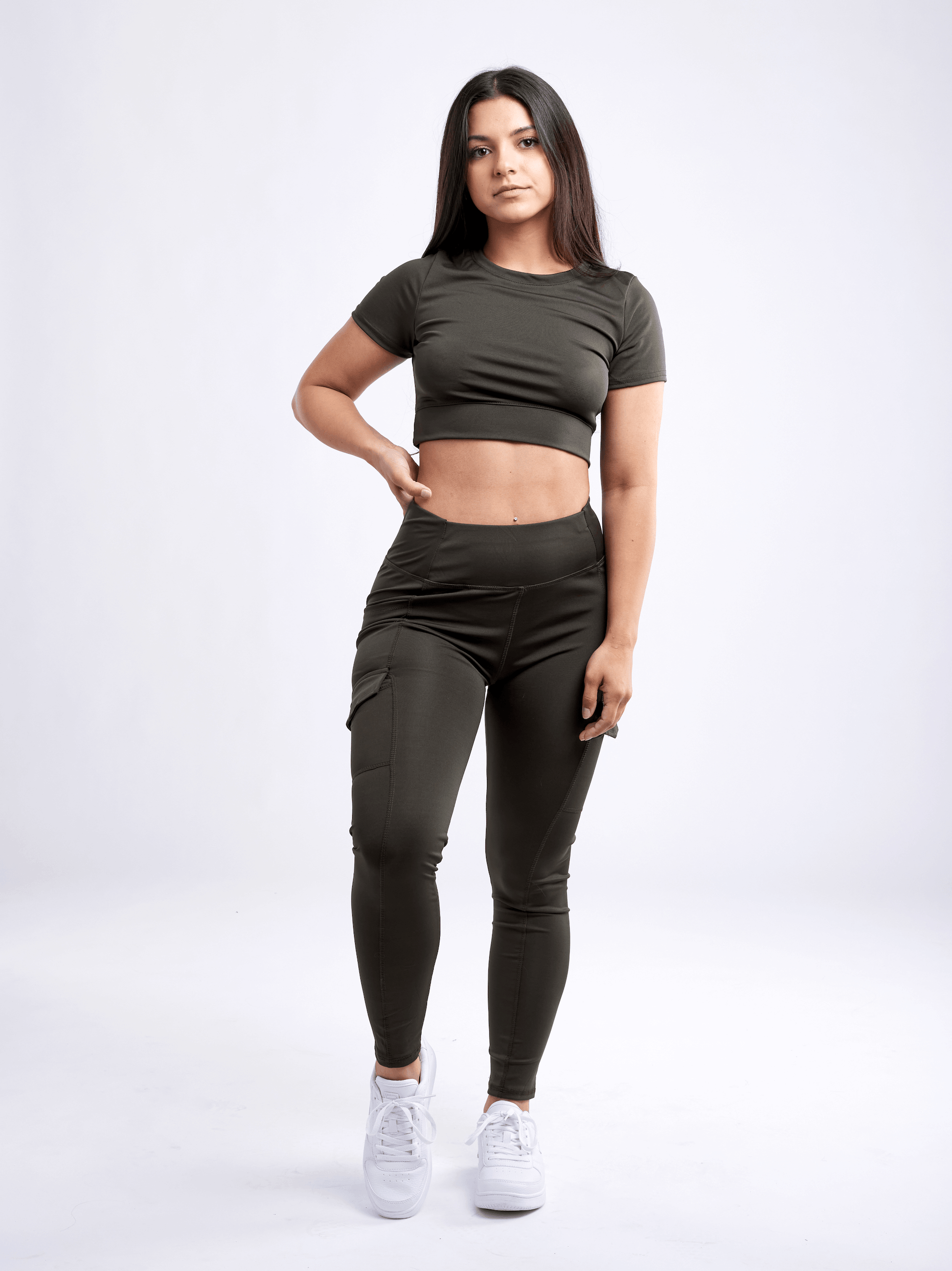 JupiterGear High-Waisted Leggings with Side Cargo Pockets Jupiter Gear