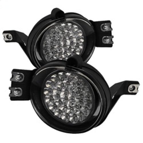 Spyder Dodge Ram 02-08/Durango 04-06 LED Fog Lights w/Switch Clear FL-LED-DRAM02-C OffRoadUSA.com