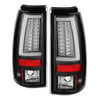 Spyder Chevy Silverado 1500/2500 99-02 Version 2 LED Tail Lights - Black ALT-YD-CS99V2-LED-BK OffRoadUSA.com