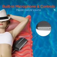 HyperGear Wave Water Resistant Wireless Speaker with Extended Battery Life (WATER-PRNT) Jupiter Gear