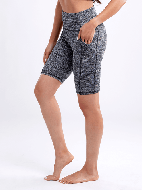 JupiterGear High-Waisted Sports Shorts with Double Side Pockets Jupiter Gear