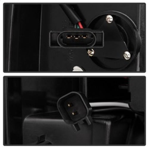 Spyder Dodge Ram 07-08 1500/Ram 07-09 2500/3500 LED Tail Lights Red Clear ALT-YD-DRAM06-LED-RC OffRoadUSA.com