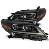AlphaRex 11-20 Toyota Sienna LUXX-Series Projector Headlights Black OffRoadUSA.com