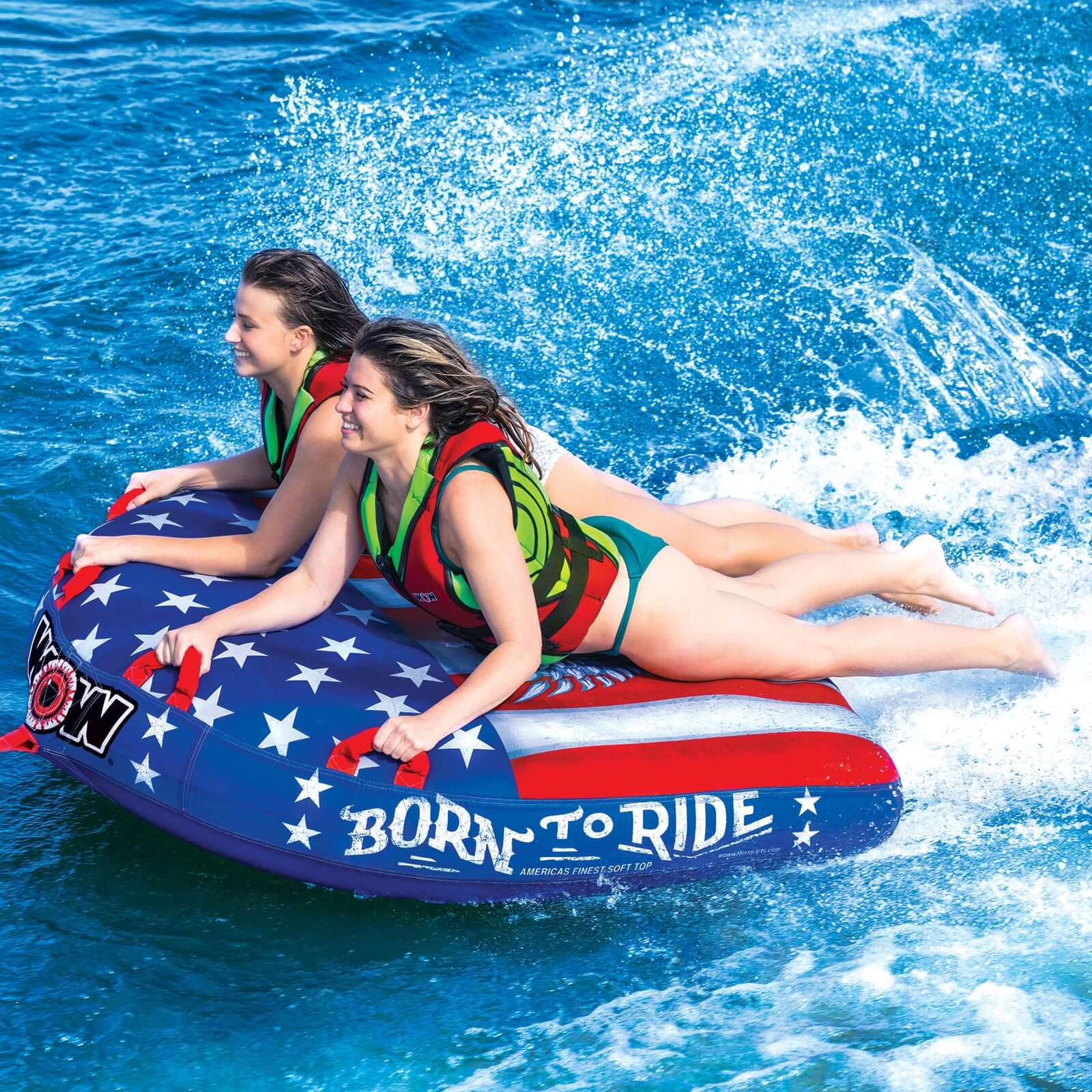 WOW Sports Born To Ride 2P Towable (20-1010) Jupiter Gear