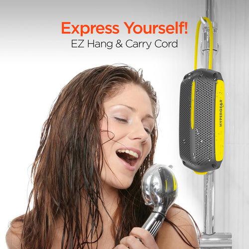 HyperGear Wave Water Resistant Wireless Speaker with Extended Battery Life (WATER-PRNT) Jupiter Gear