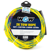WOW Watersports 60ft 2-Rider 2K Tow Rope with 2 Sections Jupiter Gear