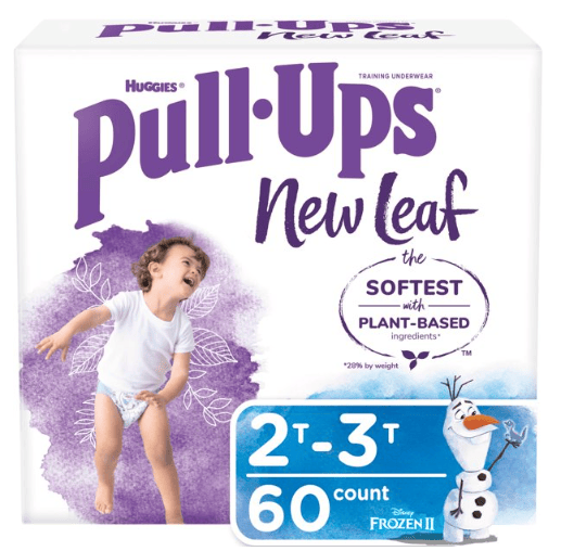 Pull-Ups New Leaf Boys' Training Pants Size 2T-3T; 60 Ct EasyOptionXY LLC