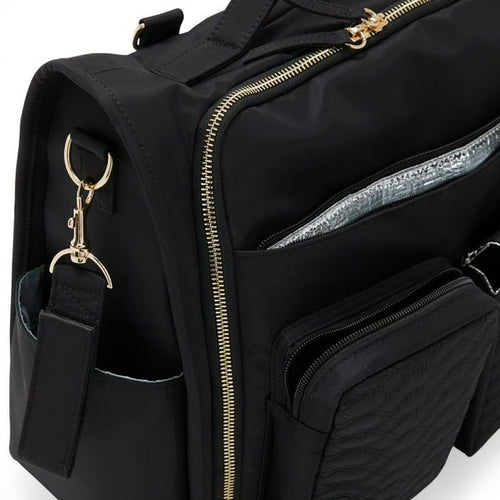 MoDRN Nylon Convertible Diaper Bag Backpack, Black EasyOptionXY LLC