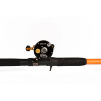 600CTS Round Baitcaster Rod and Reel Combo Catfish Pro