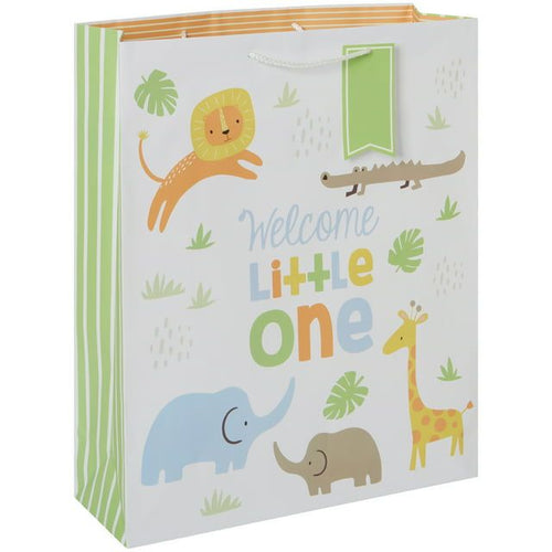 Way to Celebrate Jumbo Little One Gift Bag, Baby, Shower, White EasyOptionXY LLC