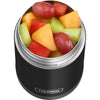 Thermos 16oz Insulated Food Jar with Folding Spoon, Matte Black EasyOptionXY LLC