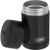 Thermos 16oz Insulated Food Jar with Folding Spoon, Matte Black EasyOptionXY LLC