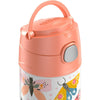 Thermos Kids Stainless Steel Vacuum Insulated Funtainer straw bottle, Butterfly, 12oz EasyOptionXY LLC