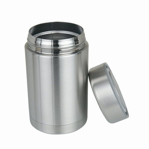 Mainstays 16 oz Food Jar, Stainless Steel EasyOptionXY LLC