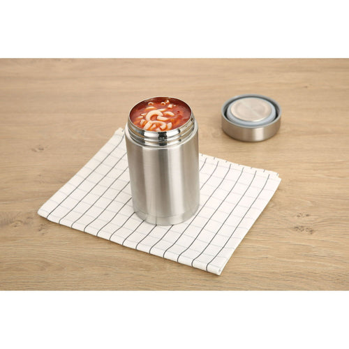 Mainstays 16 oz Food Jar, Stainless Steel EasyOptionXY LLC