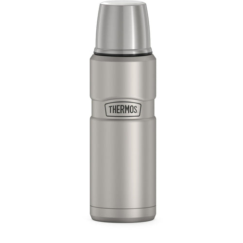 Thermos 16-ounce Stainless King Stainless Steel Compact Beverage, Matte Stainless Steel EasyOptionXY LLC