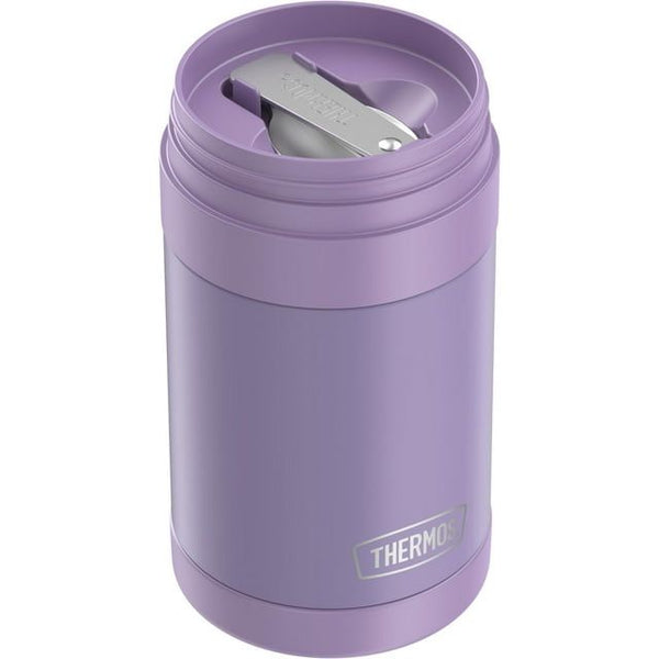 Thermos Vacuum Insulated Food Jar with Folding Spoon, Lavender, 16 Ounce EasyOptionXY LLC