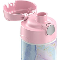 Thermos Stainless Steel Vacuum Insulated Funtainer Water Bottle, Pink Dreamy, 16 fl oz EasyOptionXY LLC