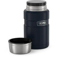 Thermos Stainless King Food Jar, Matte Midnight Blue, 24 Ounce EasyOptionXY LLC