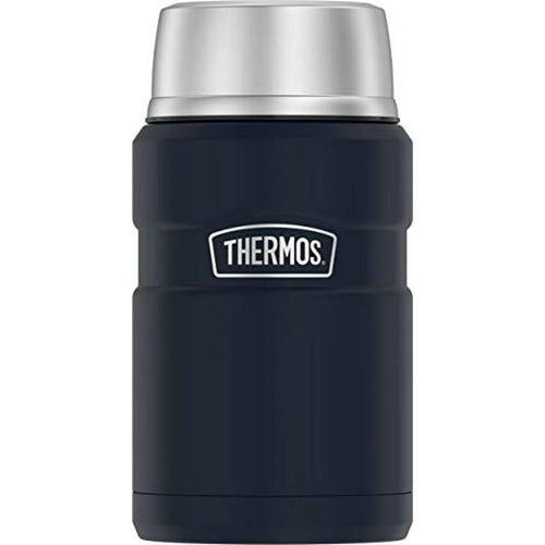 Thermos Stainless King Food Jar, Matte Midnight Blue, 24 Ounce EasyOptionXY LLC