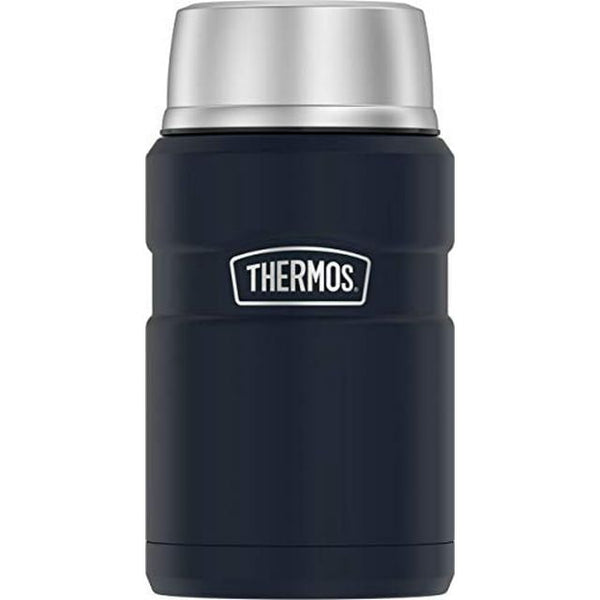 Thermos Stainless King Food Jar, Matte Midnight Blue, 24 Ounce EasyOptionXY LLC