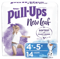 Pull-Ups New Leaf Boys' Training Pants Size 4T-5T; 14 Ct EasyOptionXY LLC