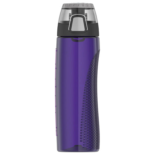 Thermos 24 oz. Tritan Flip-Cap Water Bottle with Rotating Meter - Purple EasyOptionXY LLC