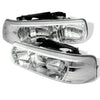 Spyder Chevy Silverado 1500/2500 99-02 Crystal Headlights Chrome HD-YD-CSIL99-C OffRoadUSA.com