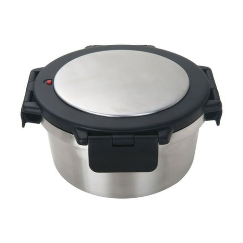 Mainstays 28 oz Round Insulated Food Container, Stainless Steel EasyOptionXY LLC