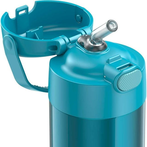 Thermos 12 oz. Kid's Funtainer Insulated Water Bottle - Teal EasyOptionXY LLC