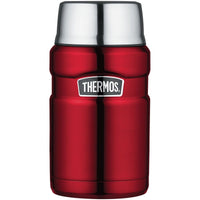 Thermos Stainless King Food Jar, Rustic Red, 24 Ounce EasyOptionXY LLC